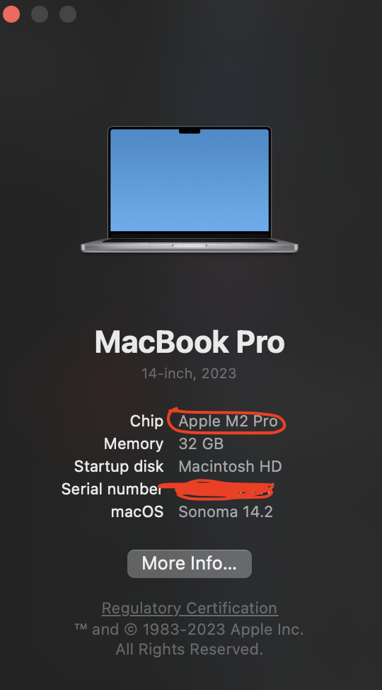 About This Mac