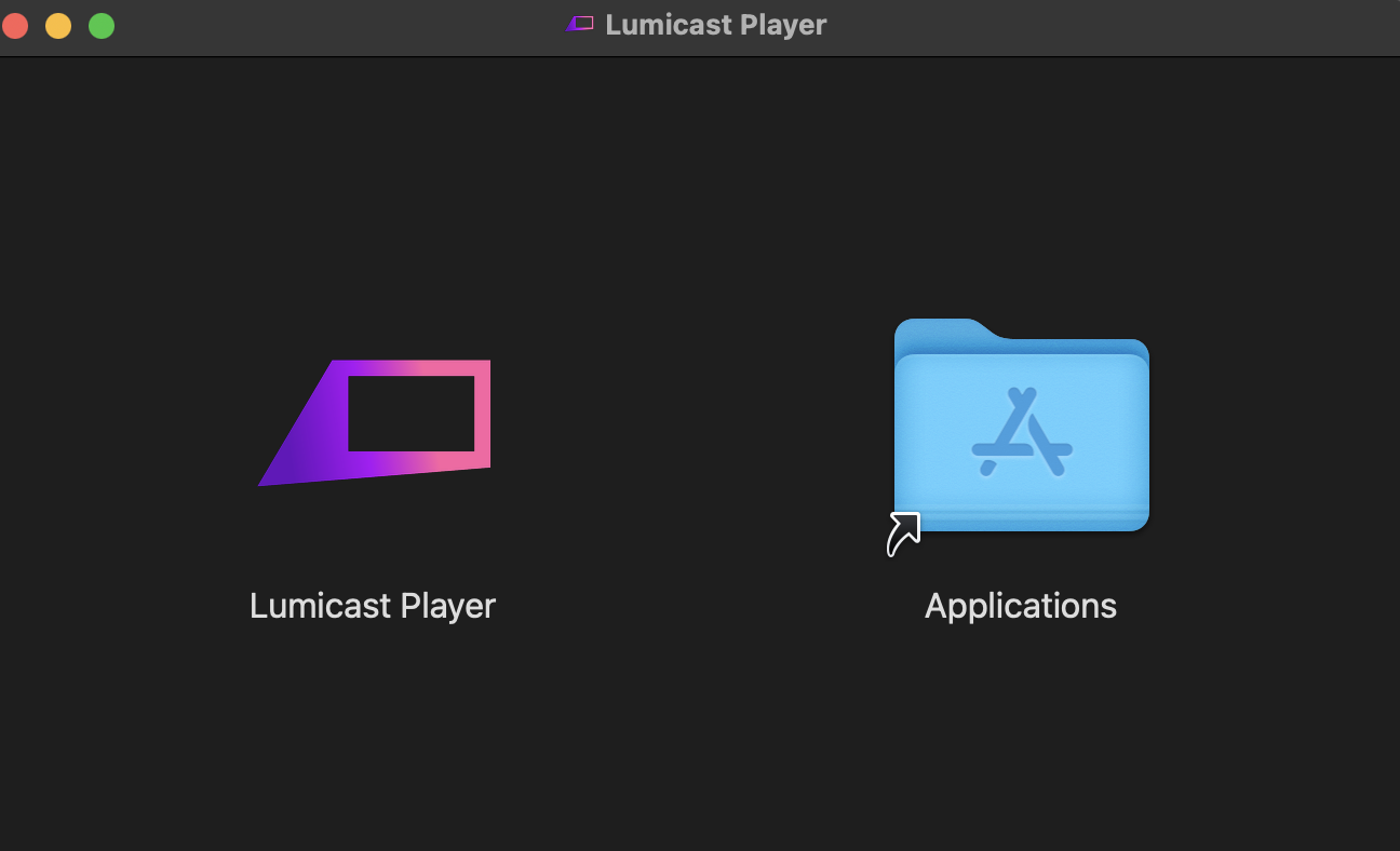 Drag to Applications